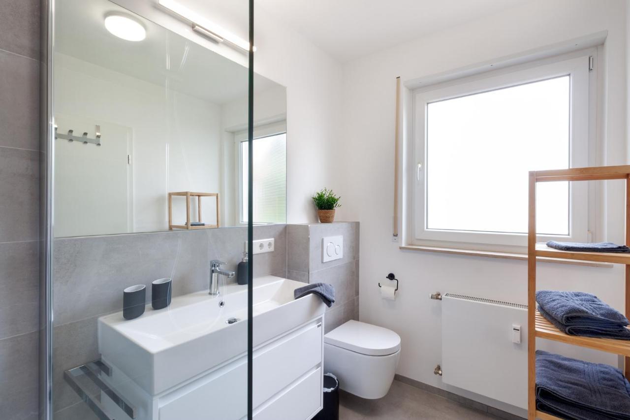Modernes Apartment *Liobablick Nr. 4* - Fewo In Fulda/Petersberg Petersberg  Kültér fotó